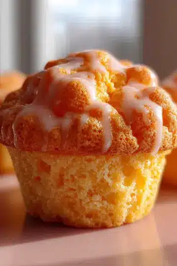 Fluffy Orange Muffin Glaze