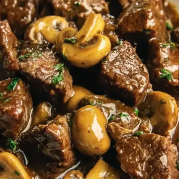 Beef Tips with Mushrooms Easy Recipe
