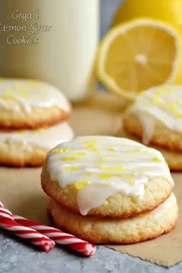 Glazed Lemon Sugar Cookies