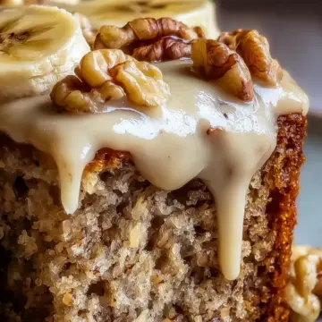 Luscious Vanilla Banana Walnut Cake – Easy & Moist Recipe