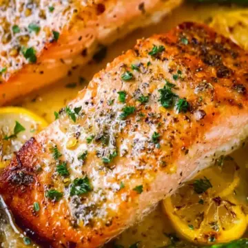 Sheet Pan Lemon Garlic Butter Salmon