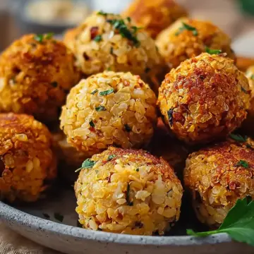 Baked Chickpea and Rice Balls: Your New Favorite Snack!