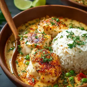 Coconut Chicken Brothy Rice: A Cozy One-Pot Delight Recipe