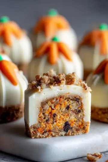 Carrot Cake Cheesecake Bites Recipe