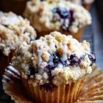 Blueberry Streusel Muffins