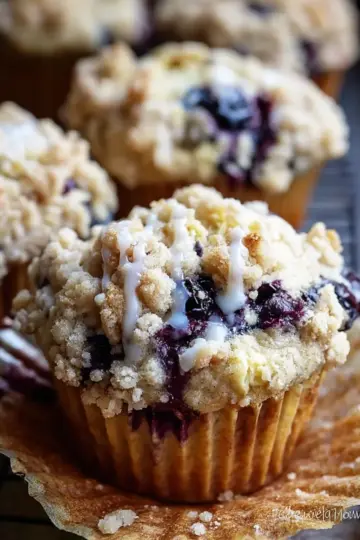 Blueberry Streusel Muffins