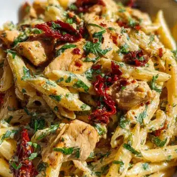 Creamy Sun-Dried Tomato Chicken Pasta