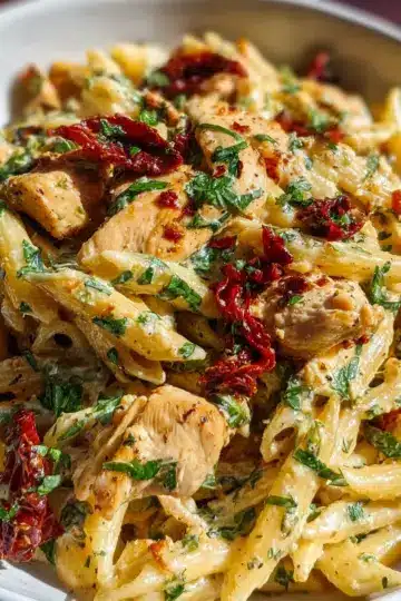 Creamy Sun-Dried Tomato Chicken Pasta