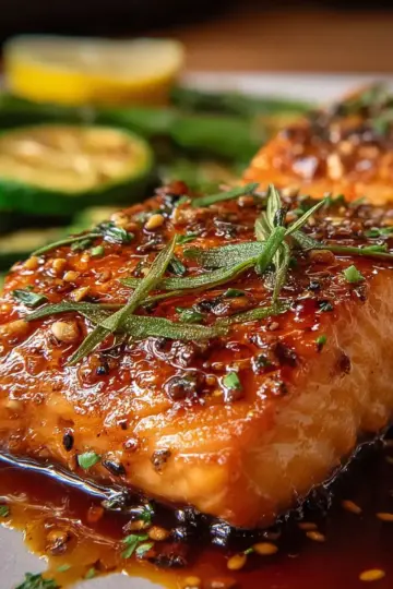 Honey-Garlic Glazed Salmon
