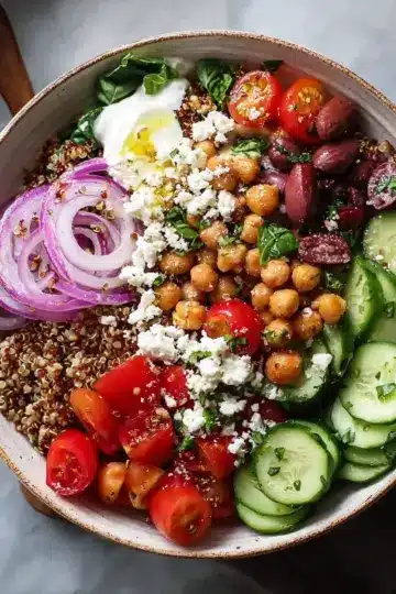Mediterranean Quinoa Bowl Recipe for Quick Healthy Meals