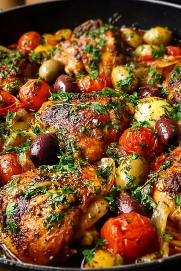 One-Pan Mediterranean Chicken: An Incredible Ultimate Recipe for 4