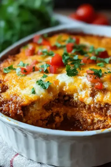 Irresistible Cheesy Low-Carb Taco Bake for Comfort Food Lovers