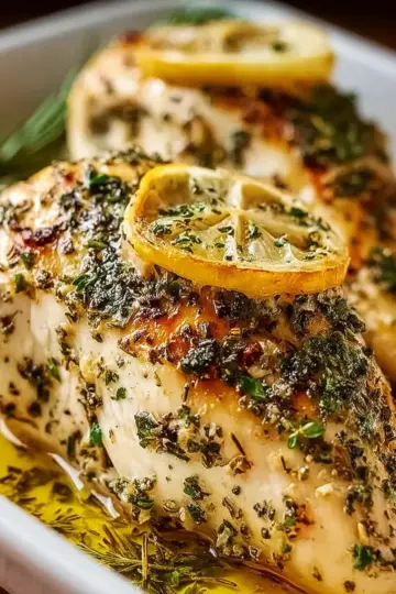 Easy Lemon Herb Baked Chicken Breast: An Amazing Ultimate Recipe