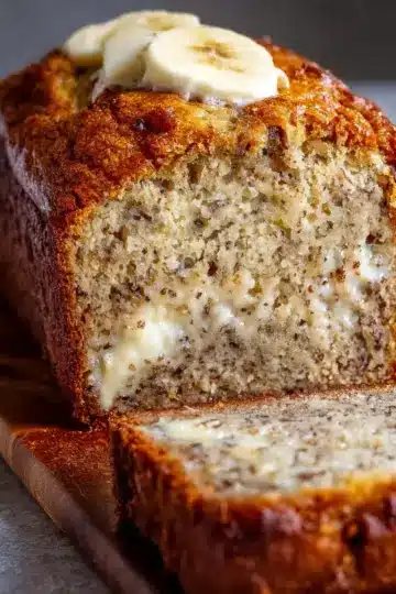 Cream Cheese Banana Bread Recipe