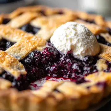Gluten Free Blueberry Pie