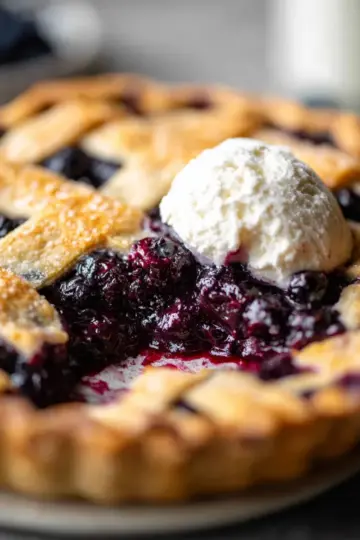 Gluten Free Blueberry Pie