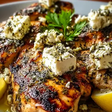 Juicy Greek Chicken with Lemon and Feta: An Incredible Ultimate Recipe