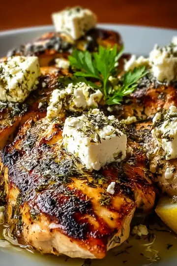 Juicy Greek Chicken with Lemon and Feta: An Incredible Ultimate Recipe