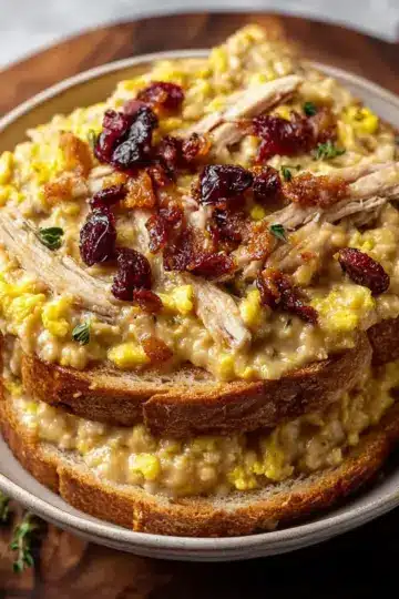 Breakfast Grilled Cheese with Scrambled Eggs and Bacon Recipe