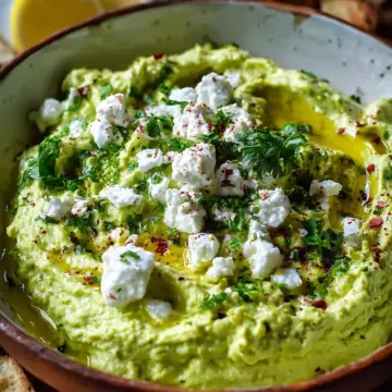 Creamy Avocado Feta Dip