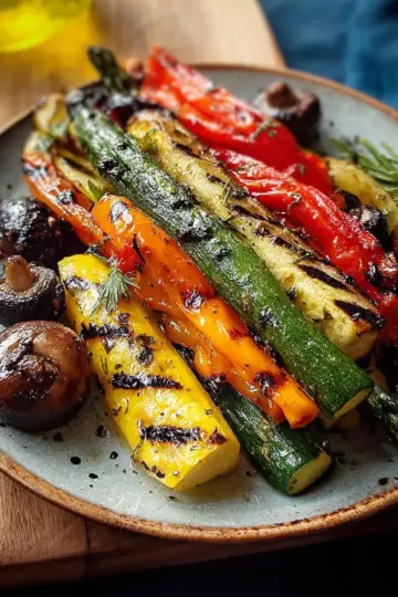 Marinated Grilled Greek Vegetables