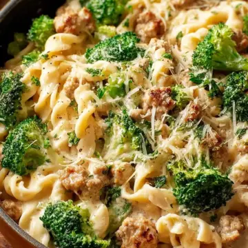 Broccoli Ground Turkey Alfredo Pasta: An Incredible 5-Star Recipe