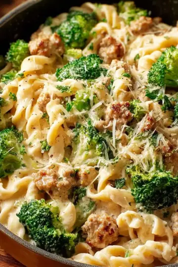 Broccoli Ground Turkey Alfredo Pasta: An Incredible 5-Star Recipe