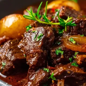 Beef Stifado