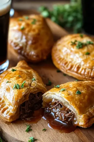 Crispy Irish Beef and Guinness Hand Pies for Cozy Gatherings
